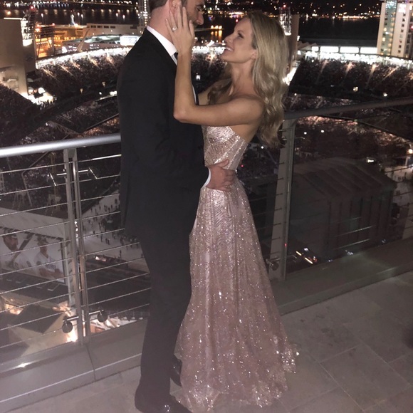 Andrea & Leo Couture Gown (A0656), Rose Gold - Picture 4 of 8